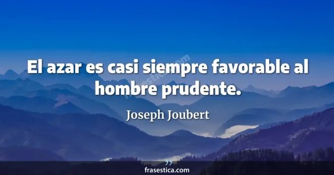 Cita de Joseph Joubert