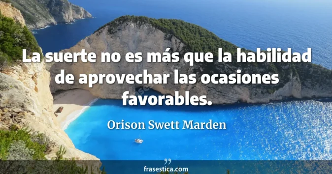 Cita de Orison Swett Marden