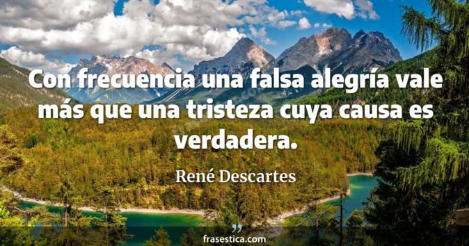 Cita de René Descartes