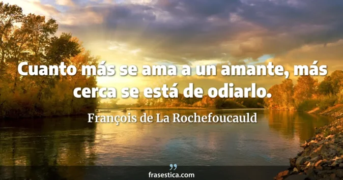 Cita de François de La Rochefoucauld
