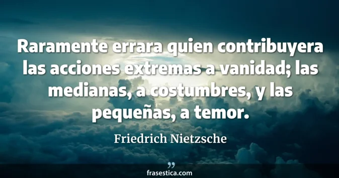 Cita de Friedrich Nietzsche