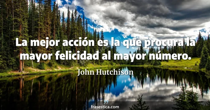 Cita de John Hutchison