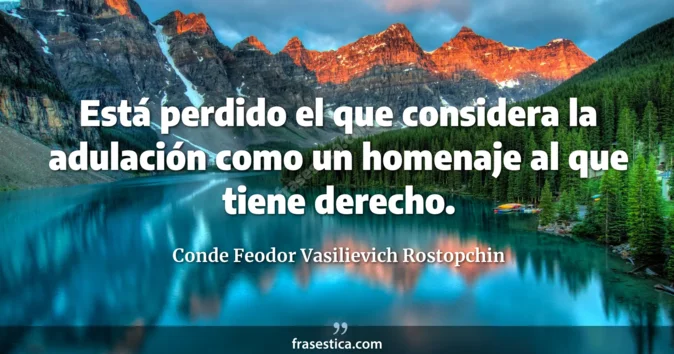 Cita de Conde Feodor Vasilievich Rostopchin