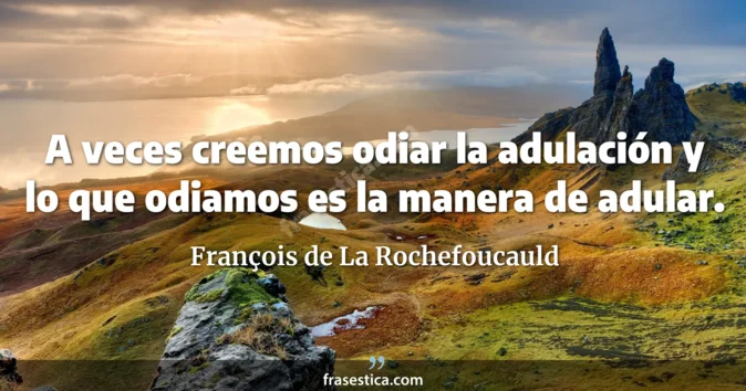 Cita de François de La Rochefoucauld