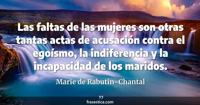 Cita de Marie de Rabutin-Chantal