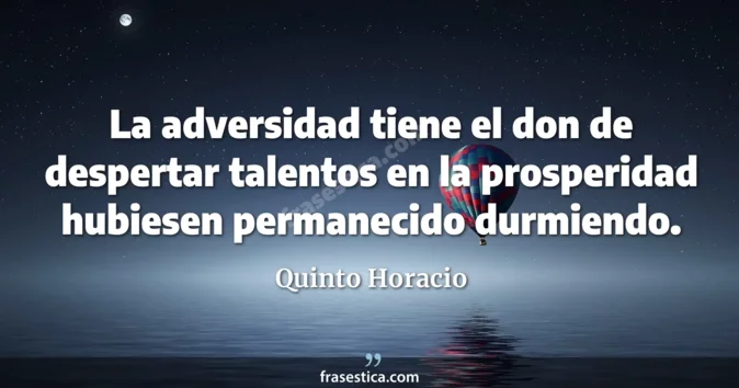 Cita de Quinto Horacio