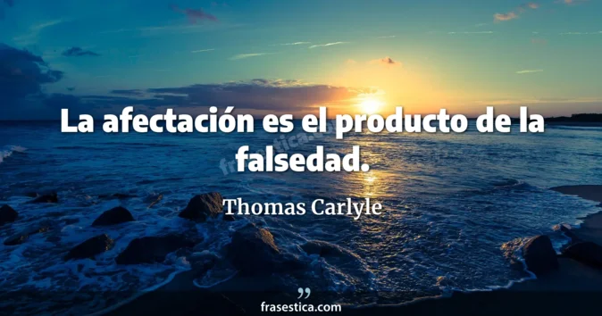 Cita de Thomas Carlyle