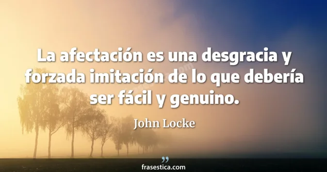 Cita de John Locke