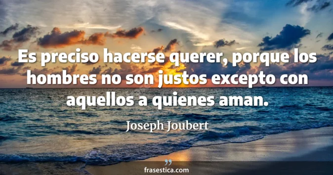 Cita de Joseph Joubert