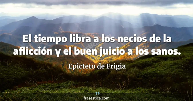 Cita de Epicteto de Frigia
