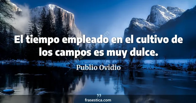 Cita de Publio Ovidio