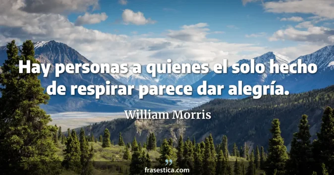 Cita de William Morris