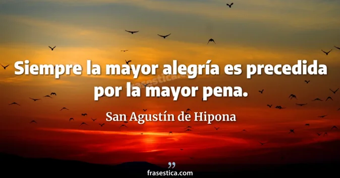 Cita de San Agustín de Hipona