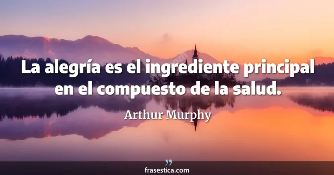 Cita de Arthur Murphy