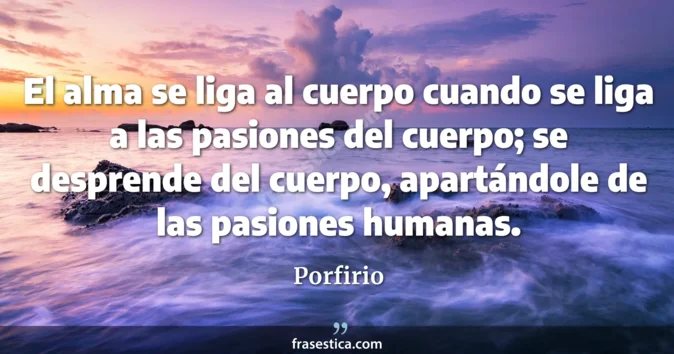Cita de Porfirio