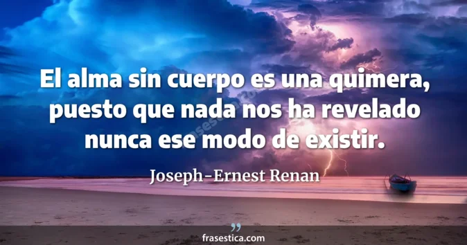 Cita de Joseph-Ernest Renan
