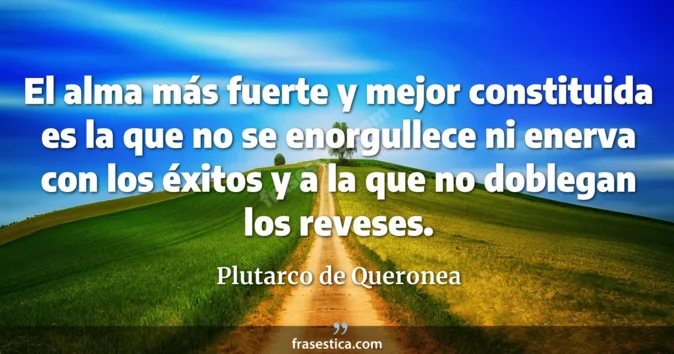Cita de Plutarco de Queronea