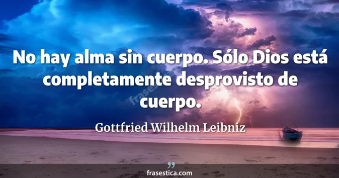 Cita de Gottfried Wilhelm Leibniz