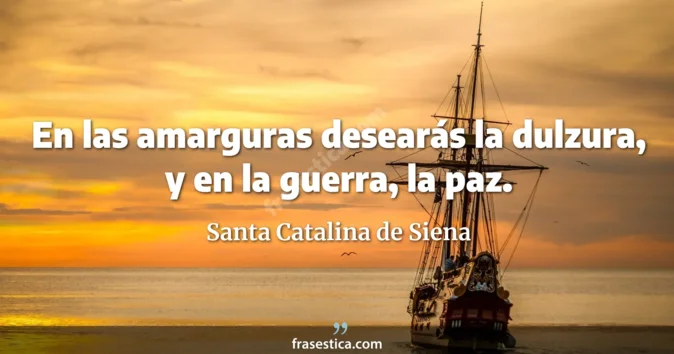 Cita de Santa Catalina de Siena