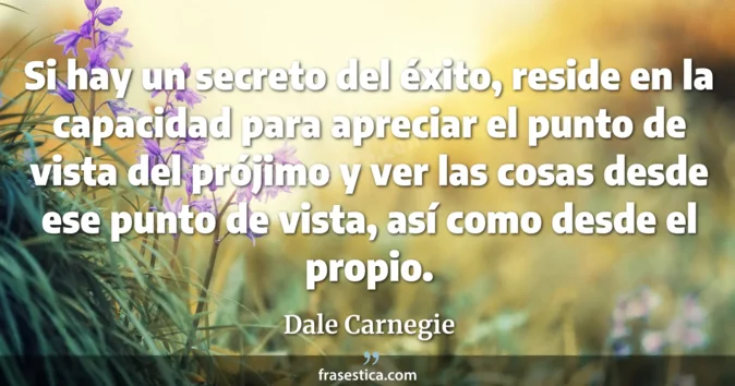 Cita de Dale Carnegie