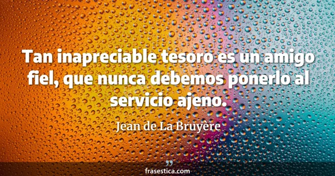 Cita de Jean de La Bruyère