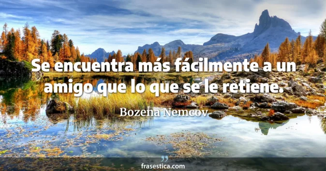 Cita de Bozena Nemcov