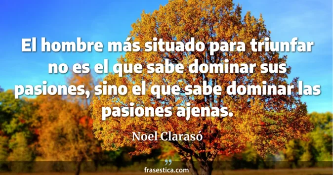 Cita de Noel Clarasó