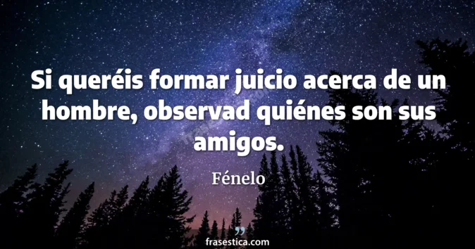 Cita de Fénelo