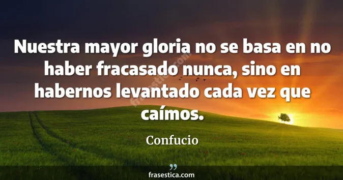 Cita de Confucio