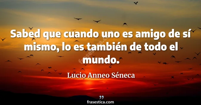 Cita de Lucio Anneo Séneca