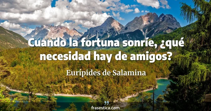 Cita de Eurípides de Salamina