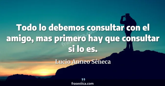Cita de Lucio Anneo Séneca