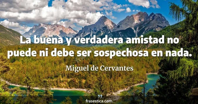 Cita de Miguel de Cervantes