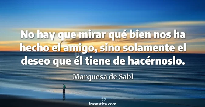 Cita de Marquesa de Sabl