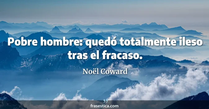Cita de Noël Coward