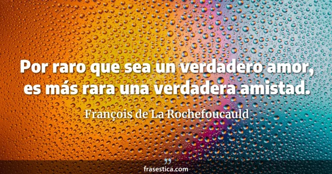 Cita de François de La Rochefoucauld