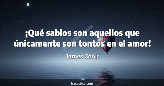 Cita de James Cook