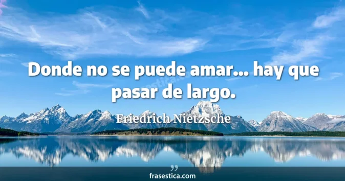 Cita de Friedrich Nietzsche