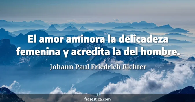 Cita de Johann Paul Friedrich Richter
