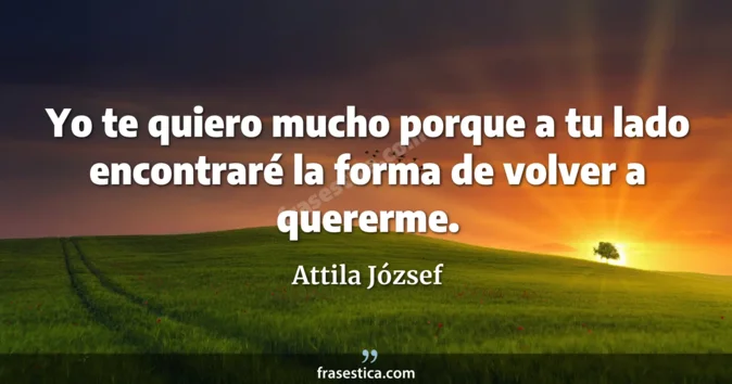 Cita de Attila József