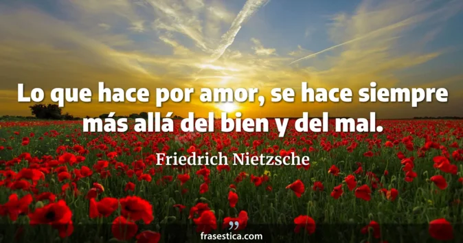 Cita de Friedrich Nietzsche