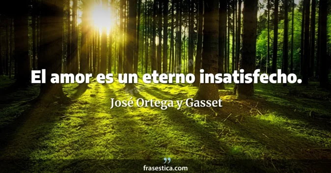 Cita de José Ortega y Gasset