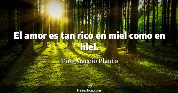Cita de Tiro Maccio Plauto
