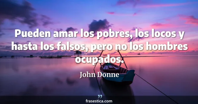 Cita de John Donne