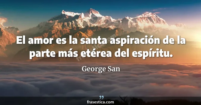 Cita de George San