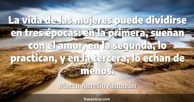 Cita de Marco Aurelio Almazán
