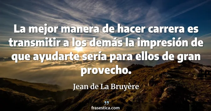 Cita de Jean de La Bruyère