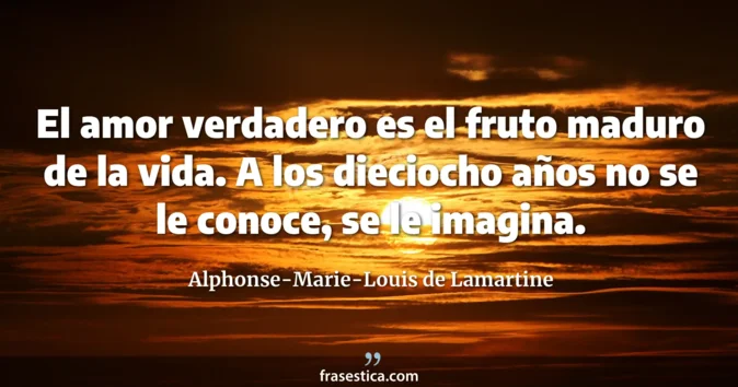 Cita de Alphonse-Marie-Louis de Lamartine