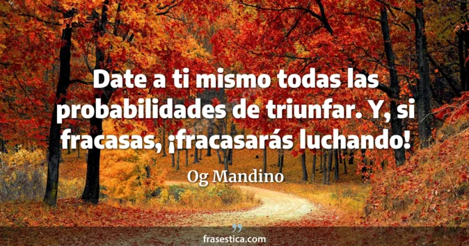 Cita de Og Mandino