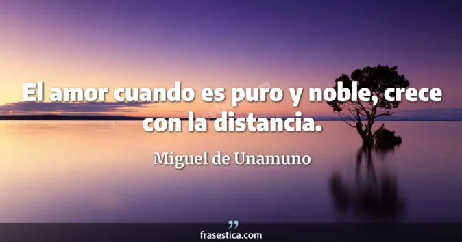 Cita de Miguel de Unamuno